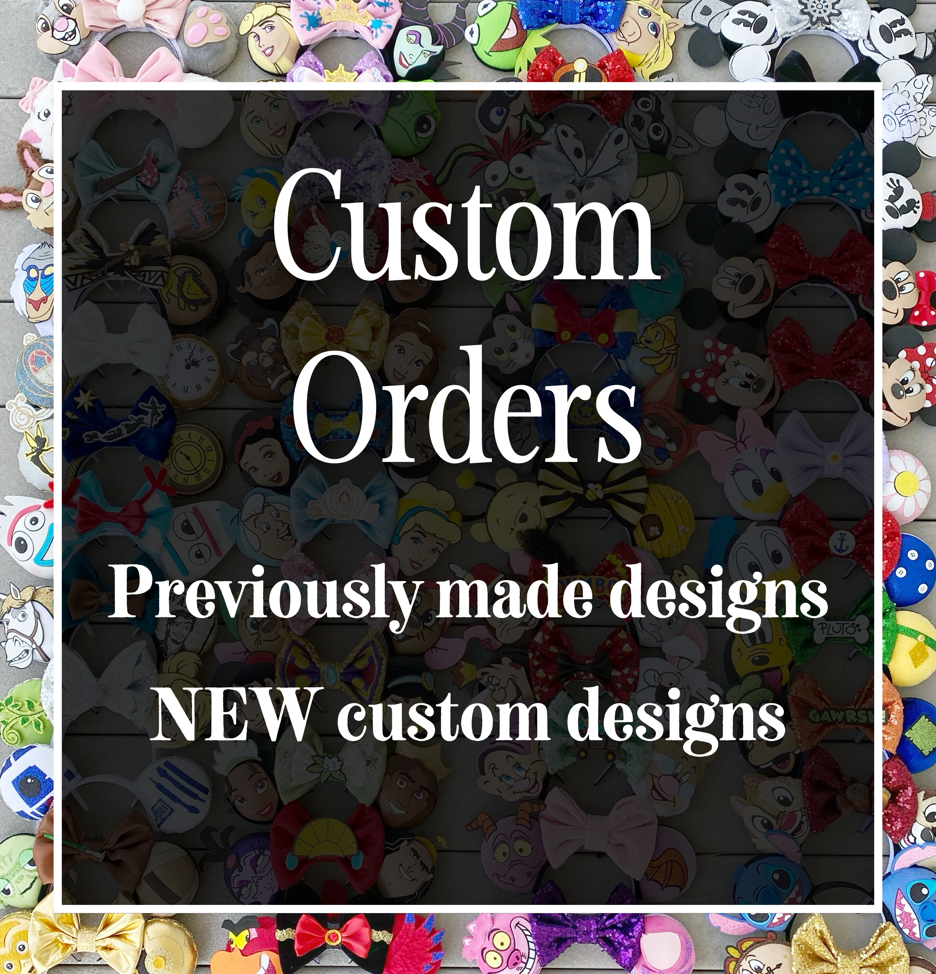 $20 Deposit for Existing or NEW Custom Designs